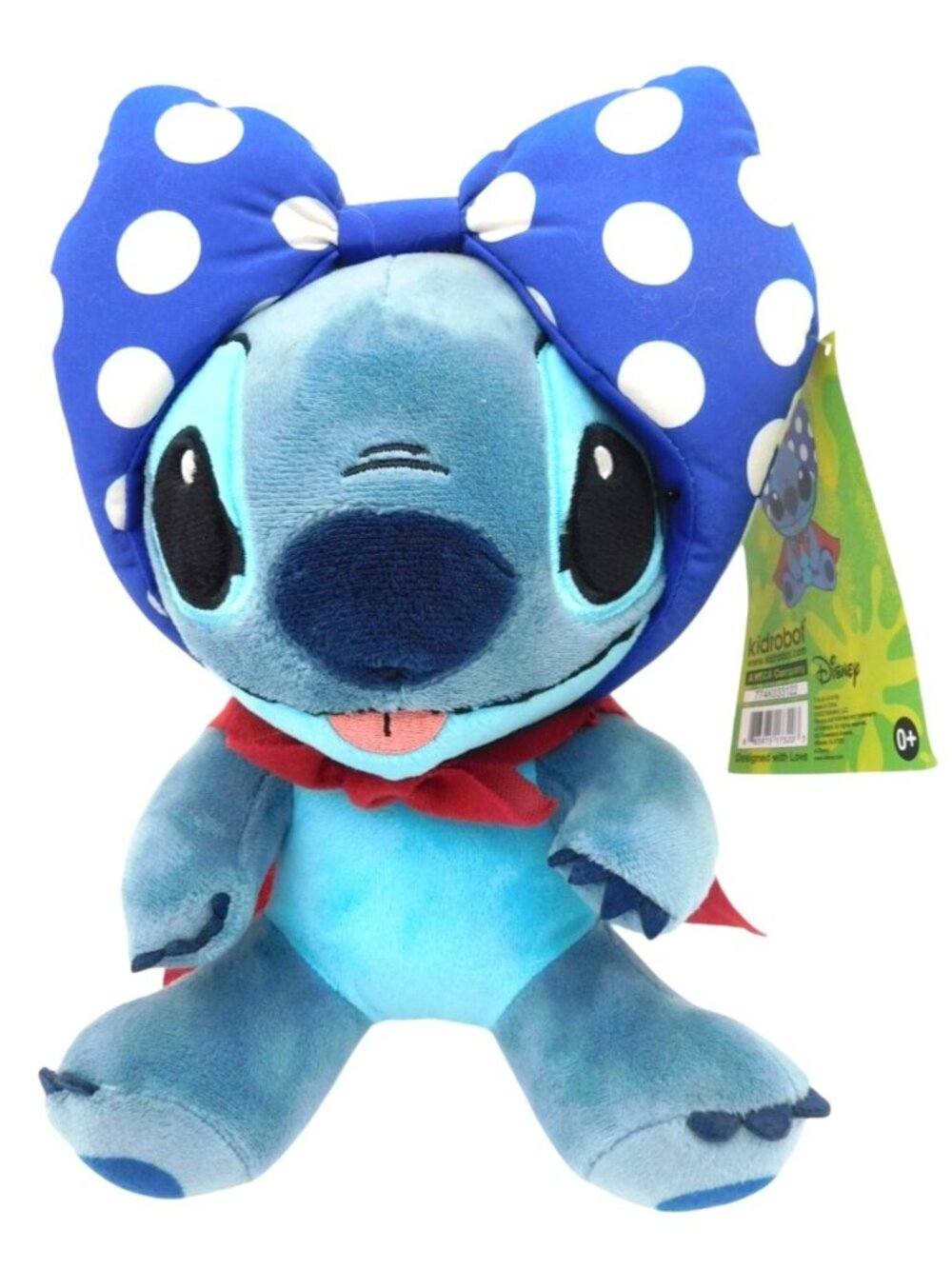 Disney Lilo & Stitch Plush Laundry Kidrobot Phunny Collectible 8" Polka Dot